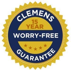 Clemens-guarantee-15-years-worry-free-clemens-home-solutions-300x294