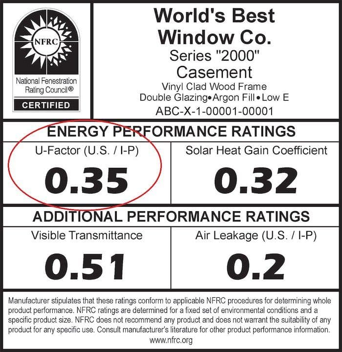 NFRC-Window-Energy-Efficiency-Sticker-U-Factor