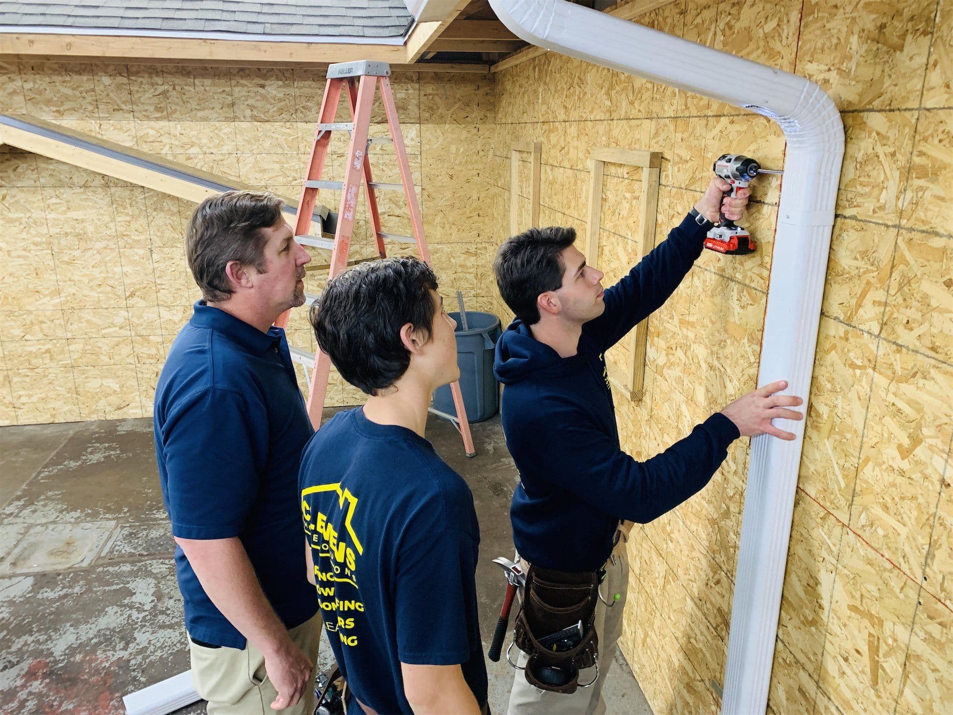 Training-Center-Gutter-Installation
